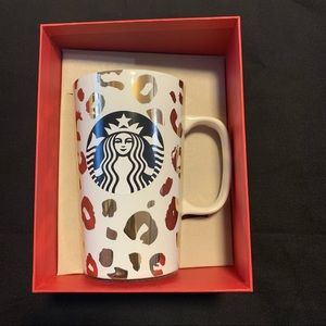 Starbucks Ceramic Mug 16 oz Dot Collection